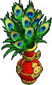Furniture-Golden vase (peacock).png