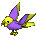Yellow/Lavender Parrot
