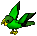 Green/Lime Parrot