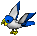 Blue Grey Parrot
