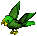 Lime / Green Parrot