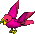 Pink / Magenta Parrot