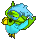 Parrot-hat-spring green-ice blue.png