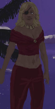 Here's another progress shot; I had just started on the lower torso. You can see the beginnings of folds in the clothing.