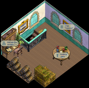 Blood and Rum: 2nd Floor.