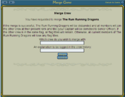 Crew merge page