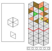 06: The hammer changes cells within the hammer's outline