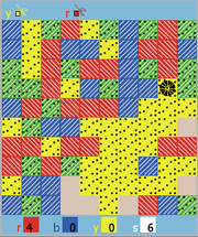 Turning the bead yellow