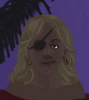 After I noticed the the head was looking too small, I resized it and finished up the details with still darker colors.