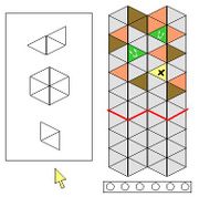 01: The grid as displayed to the player