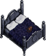 Bed (fancy, dark)