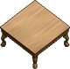 Square table (fancy)
