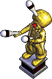 Gold Clown (juggler)