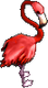Flamingo-Statue