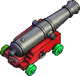 Dekorative Kanone (mittel)