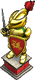 Goldene Röstung mit Schwert