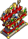 Jeweled sword rack