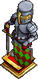 Medieval knight armor