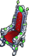 Jeweled chair
