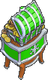 Chocolate doubloons chest