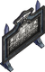 Market hall post board (dark)