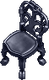 Fancy chair (dark)