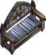 Dark bench