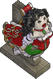 Battered figurehead