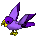 Purple/Lavender Parrot