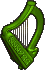 Furniture-Celtic harp (green)-3.png