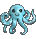Light Blue Octopus
