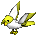 Yellow/White Parrot