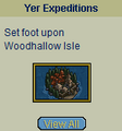 The Woodhallow Isle expedition on the Ahoy! tab