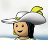 Portrait-clothing-female-hat-Wide-brimmed hat.png
