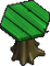 End table (dark forest)